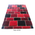 Polyester Zijde Shaggy 3D Rug